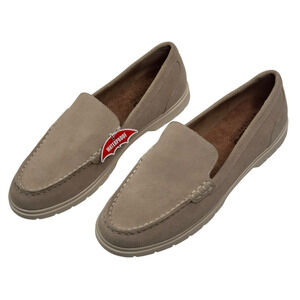 Blondo Arianna Almond Suede Waterproof Moc Toe Loafer Womens 9M New MSRP $119